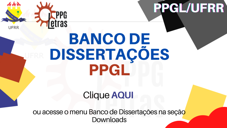 Banco de dissertações PPGL